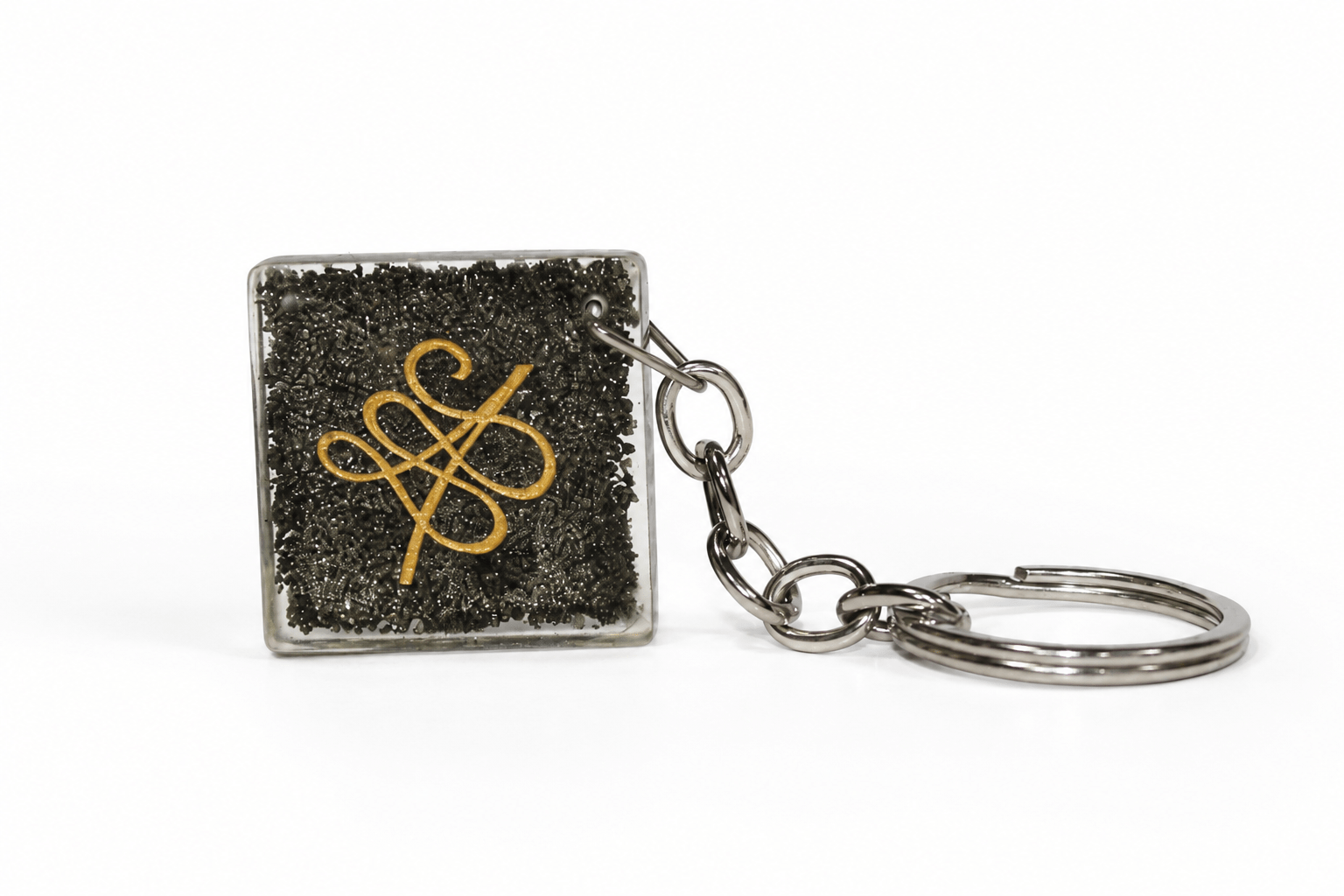 Pyrite Money Magnet Zibu Keychain – Abundance, Prosperity & Success - Image 2