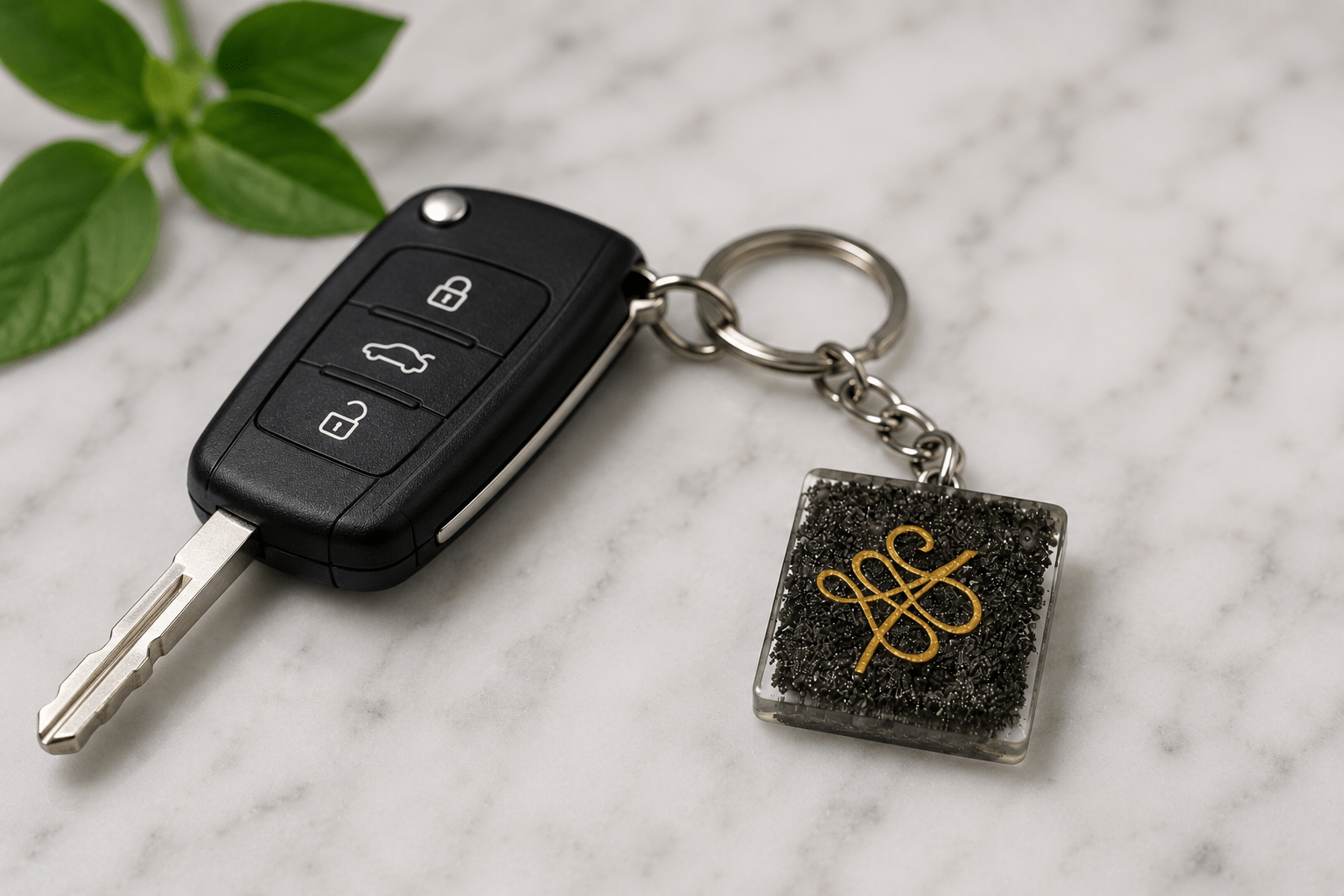Pyrite Money Magnet Zibu Keychain – Abundance, Prosperity & Success - Image 4