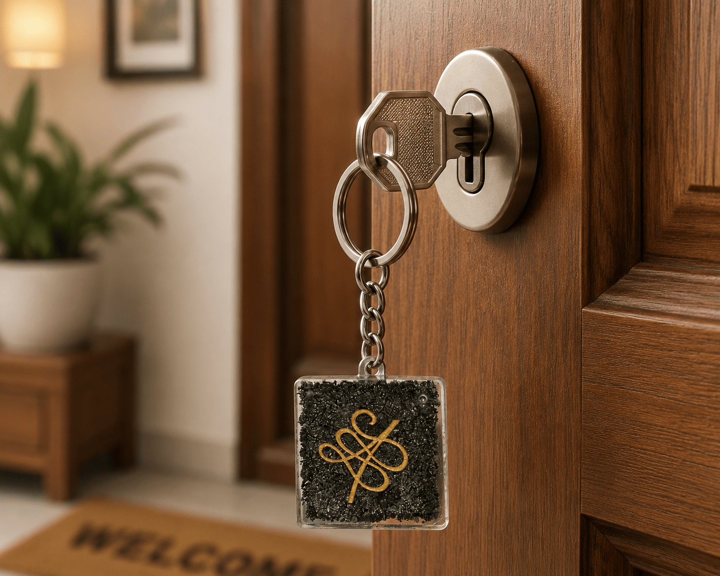 Pyrite Money Magnet Zibu Keychain – Abundance, Prosperity & Success - Image 5