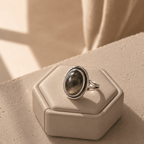 Natural Oval Pyrite Stone Ring – The Ultimate Gemstone for Wealth & Confidence