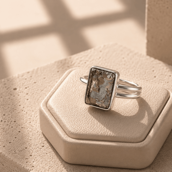 Pyrite Stone Ring - Unleash Your Inner Power and Attract Abundance