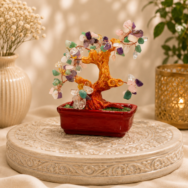 Multi-Stone Gemstone Tree – Positivity, Balance & Colourful Energy