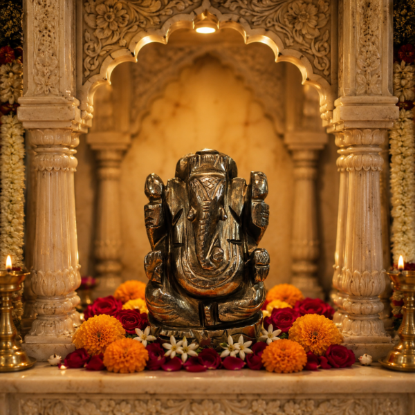 Pyrite Ganesh Murti – Symbol of Prosperity, Success & Protection