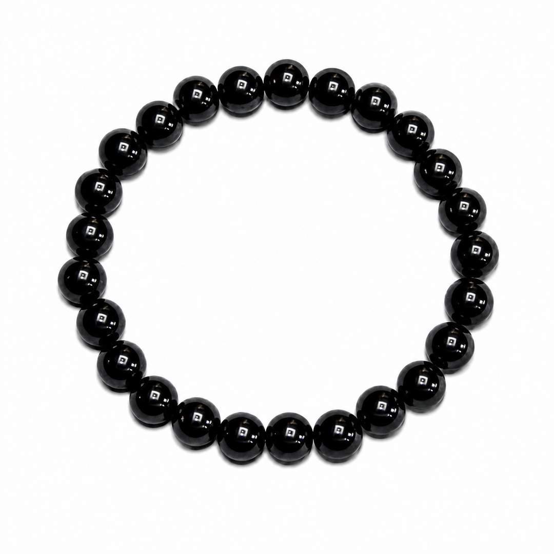 Natural Black Tourmaline Bracelet – Protection, Grounding & Inner Strength - Image 5
