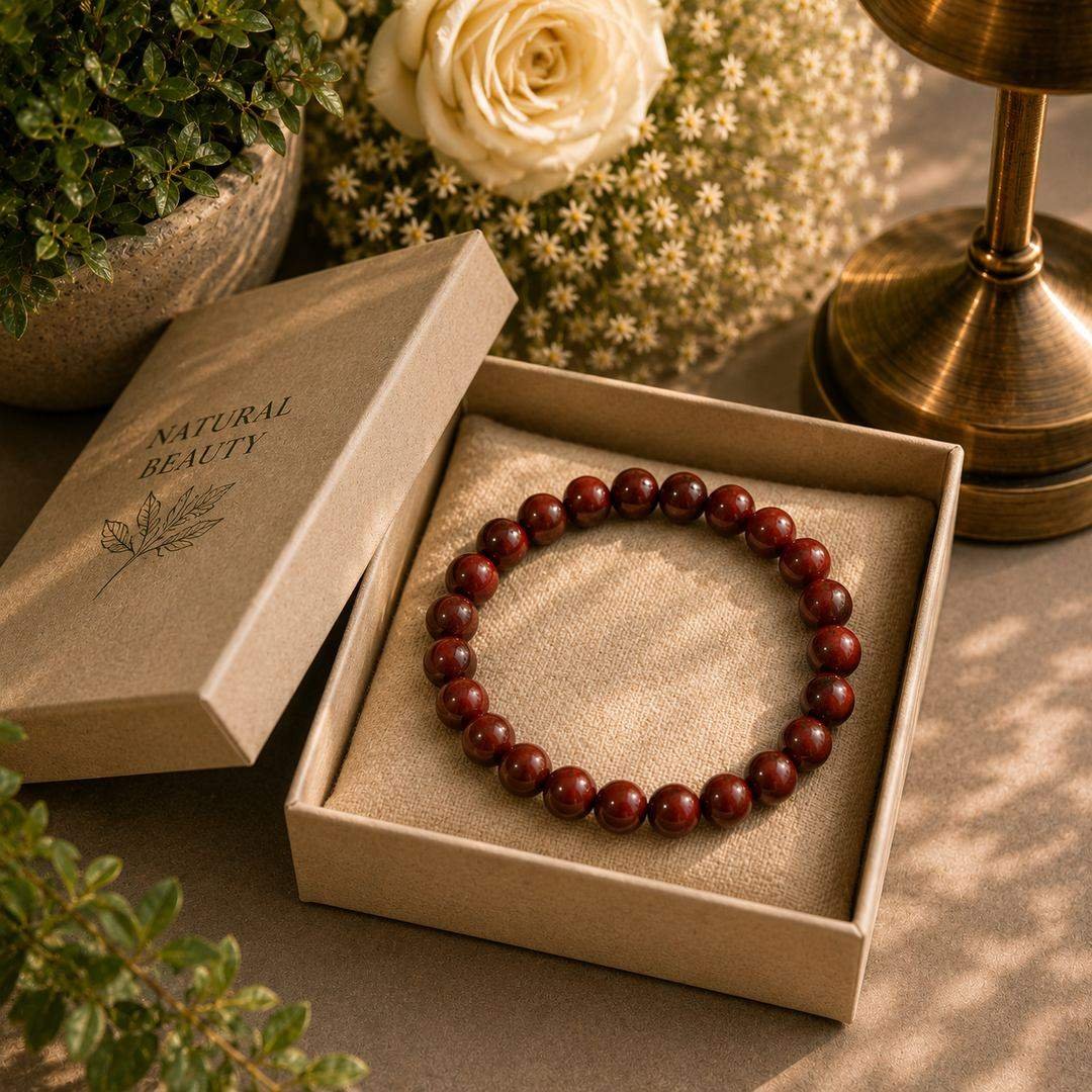 Natural Carnelian Stone Bracelet – Courage, Motivation & Vital Energy - Image 8