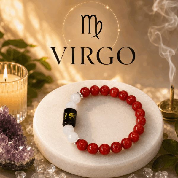 Virgo Zodiac Energy Bracelet – Focus, Confidence & Positive Balance