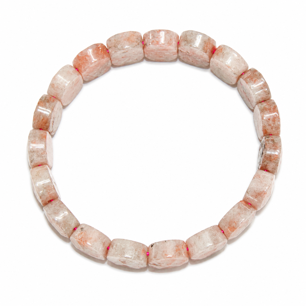 Natural Sunstone Beaded Bracelet | Joy, Leadership & Solar Energy - Image 4