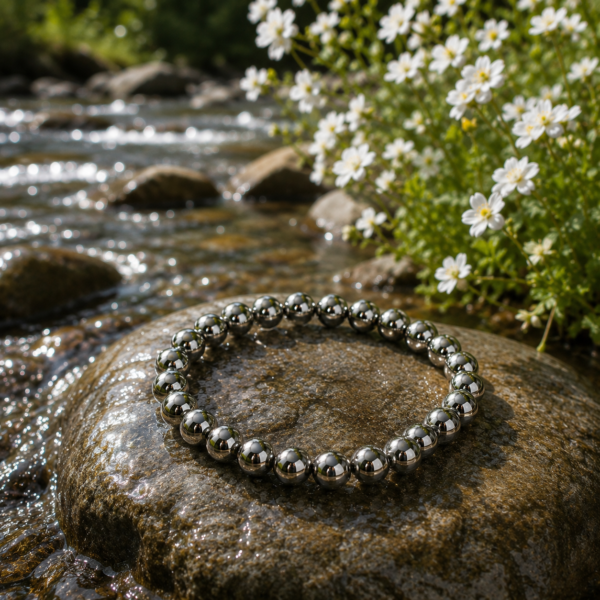 Natural Pyrite Bracelet | Abundance, Powerful Protection & Confidence