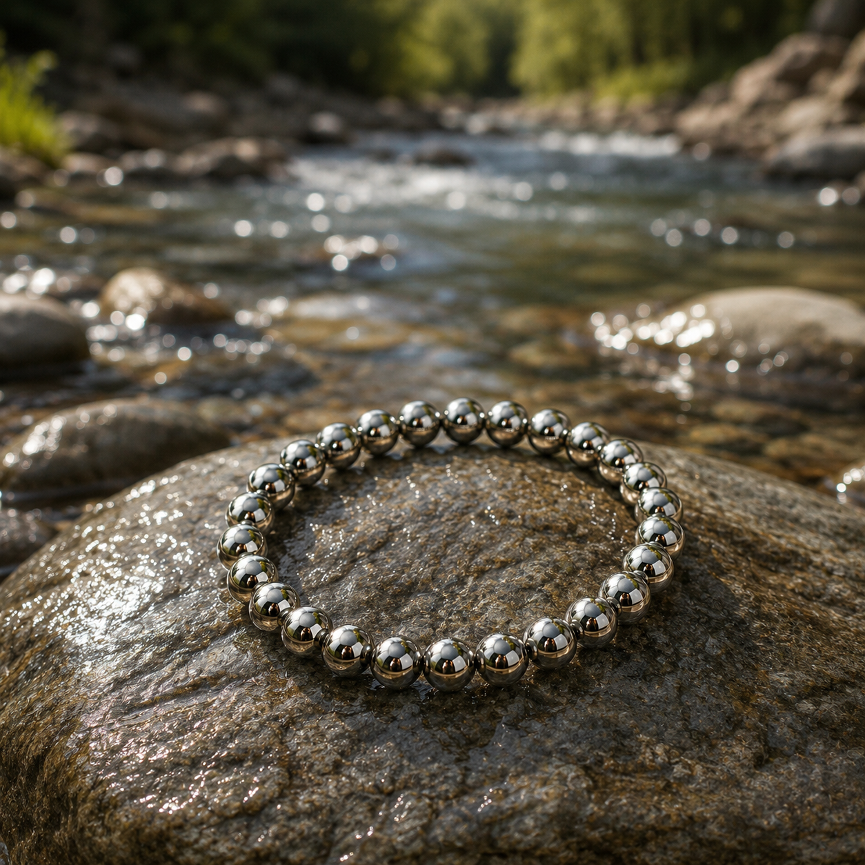 Natural Pyrite Bracelet | Abundance, Powerful Protection & Confidence - Image 5